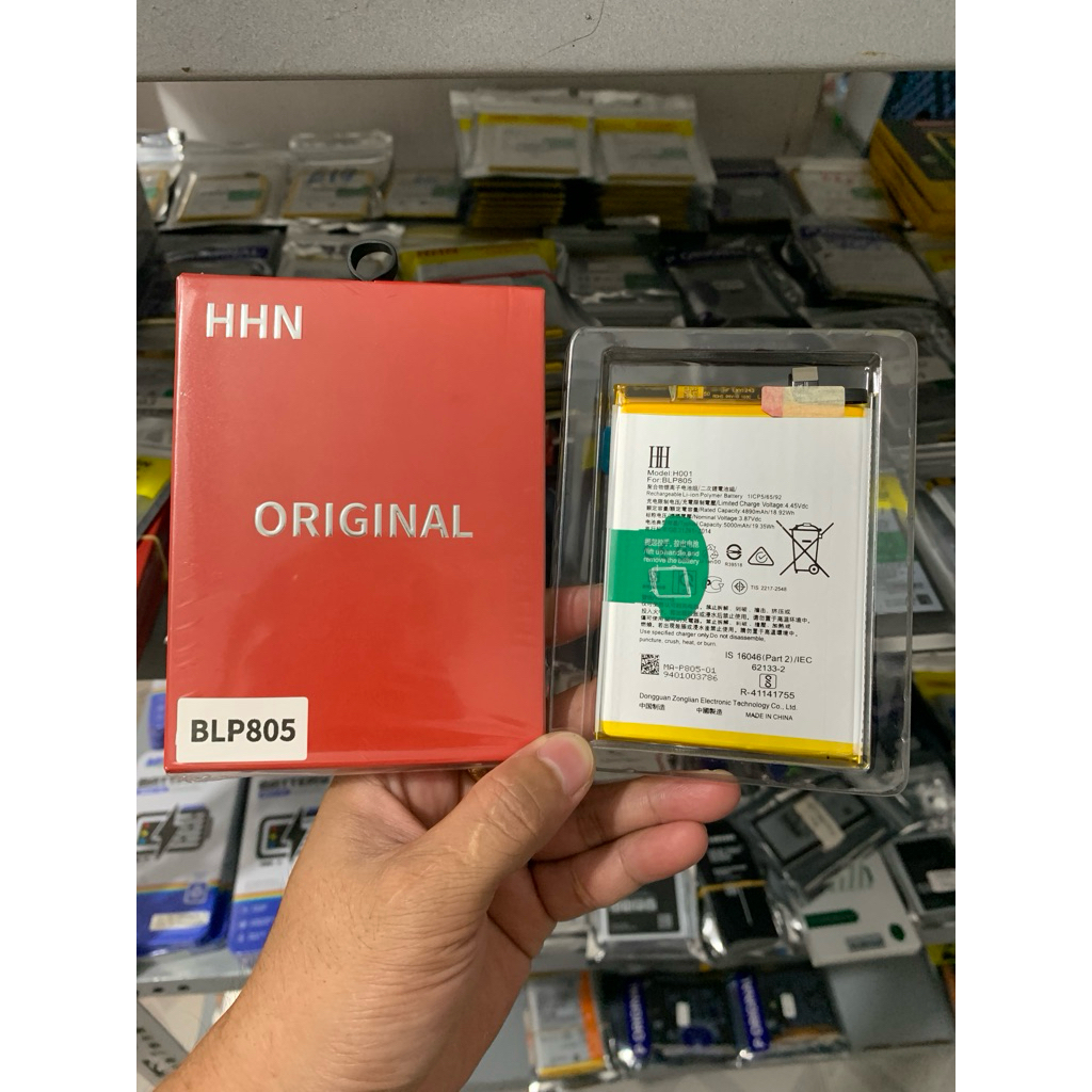 PIN OPPO A53 2020 / A54 4G / A55 4G / A32 2020 / A16 ZIN MÃ BLP805 DUNG LƯỢNG CHUẨN 5000MAH