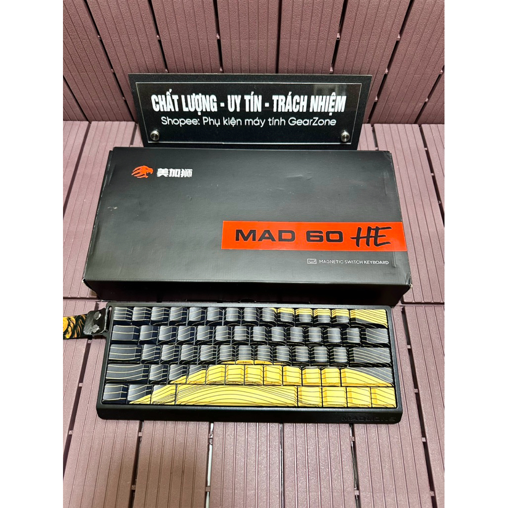 (Sẵn hàng) Chính hãng bàn phím cơ gaming MAD60 | MAD68 HE | Rapid Trigger | 1000hz | 8000hz