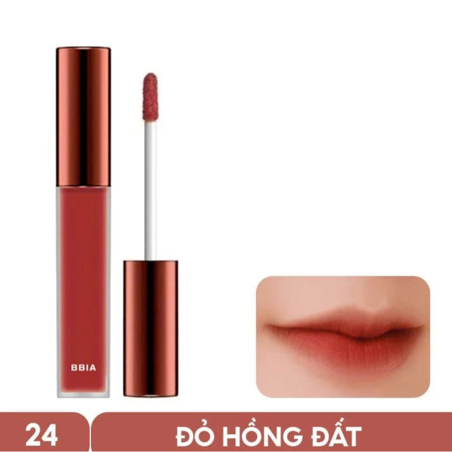 BBIA Last Velvet Lip Tint Son Kem Lì Hàn Quốc Bbia 5g #01 Extra Pure #02 Extra Bounce #03 Extra Red