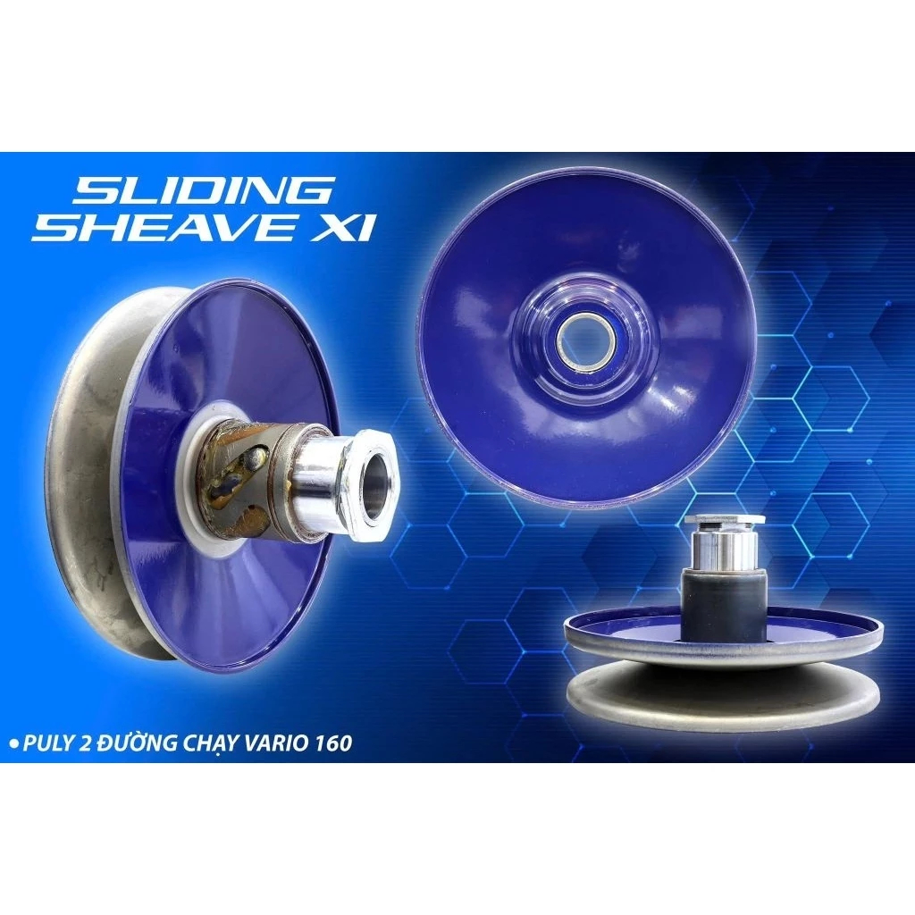 PULY nồi sau 6 rãnh bi trượt dành cho SH 4val - Vario 150 - AB 150