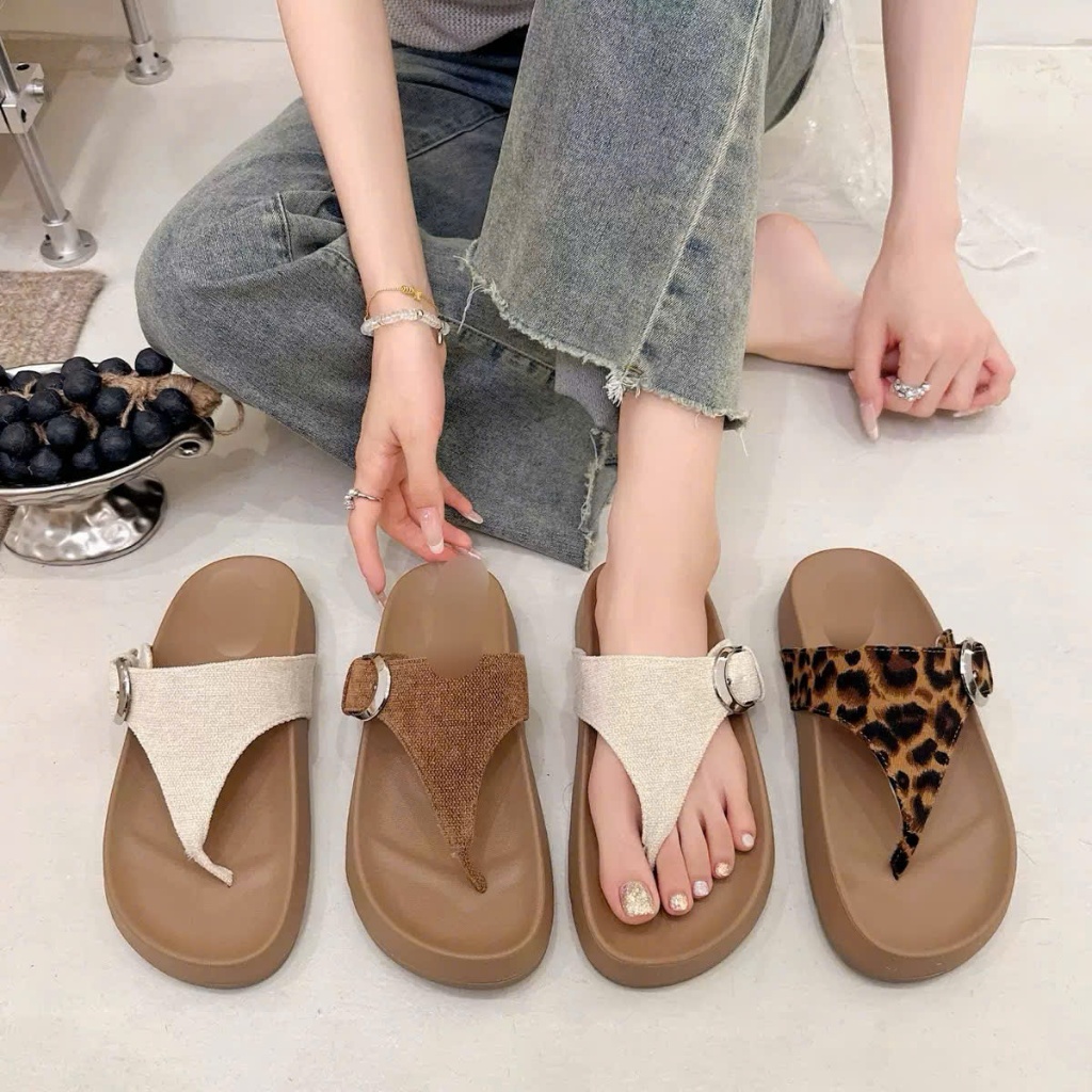 Dép kẹp nữ thời trang 5880-3 fulbox - HACHI SHOES