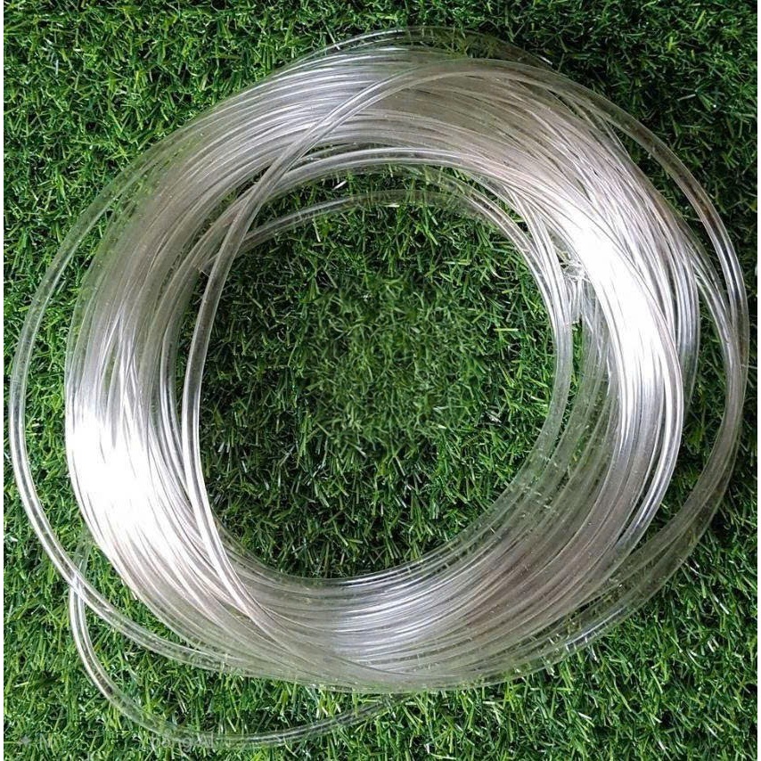 Ống dây sủi khí oxi bằng nhựa dẻo PVC trong suốt dành cho nuôi cá (bán theo mét)