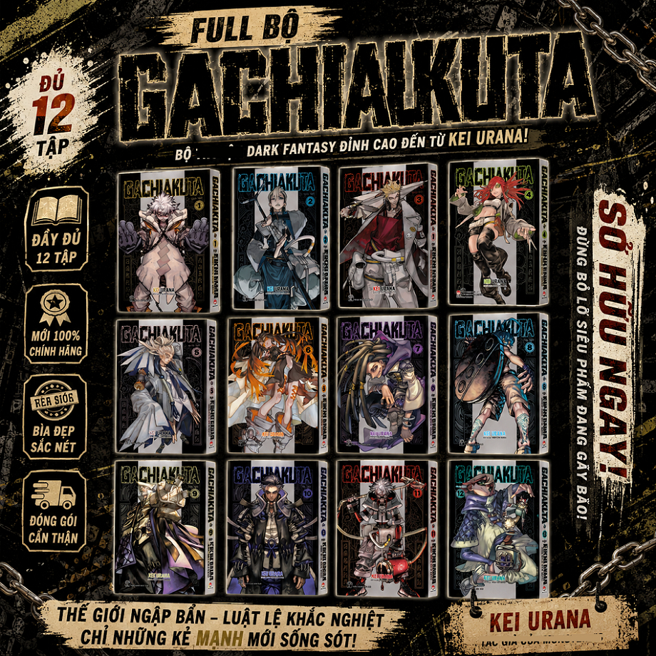 Full bộ ảnh - Gachiakuta