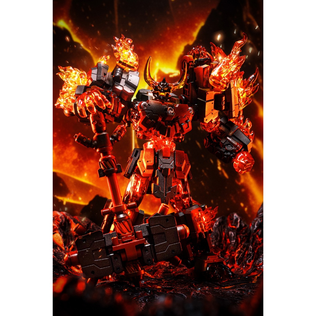 Người máy biến hình Transformer IF EX-72R Chaos Blaze Rahu