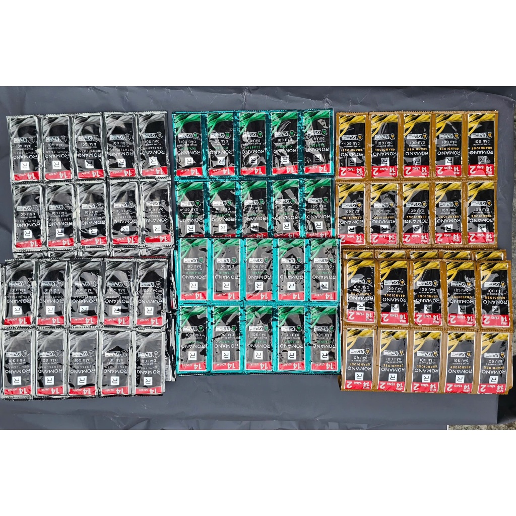 Combo 5 Dây dầu gội Romano ( 70 gói )
