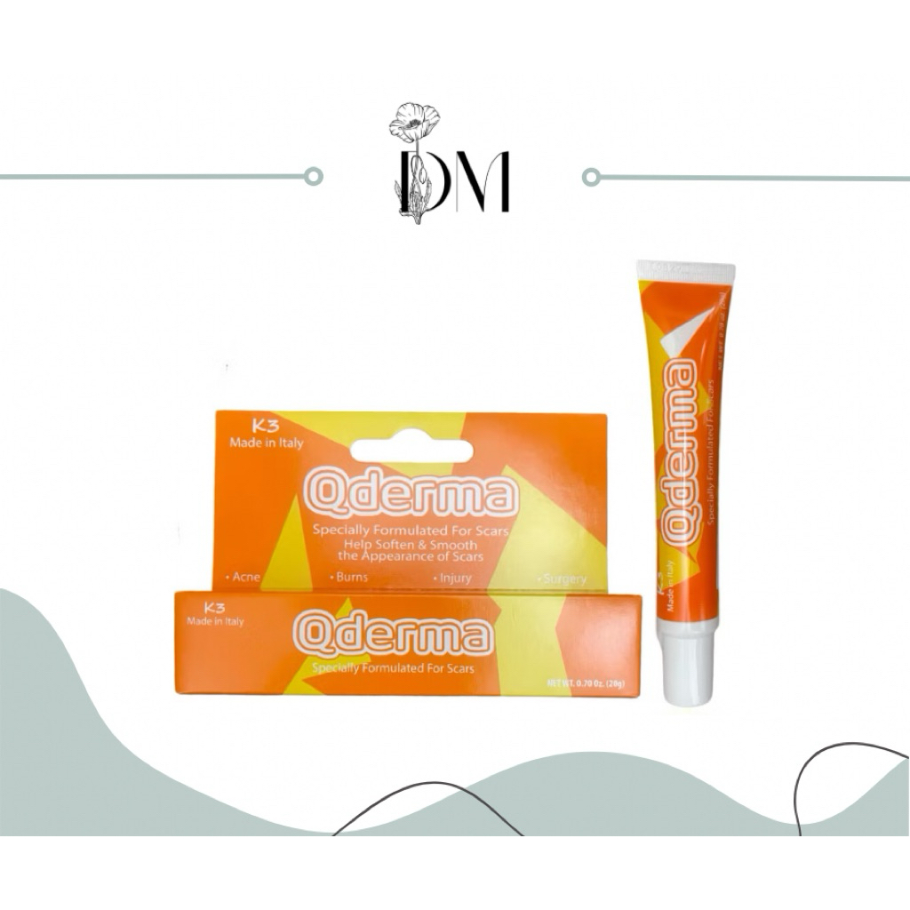 [20g] K3 QDERMA - GEL BÔI LÀM PHẲNG, LÀM MỀM VÀ LÀM MỜ VẾT SẸO