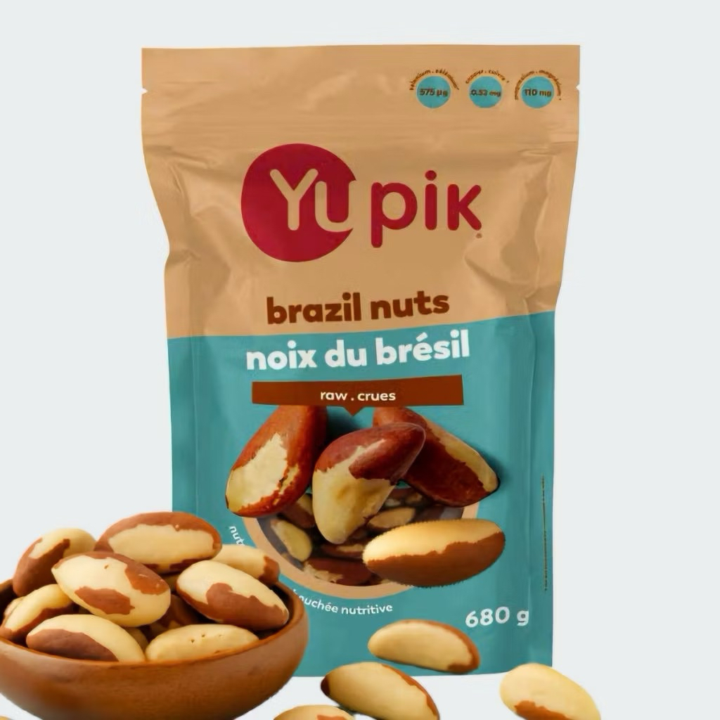 Hạt Brazil Nuts (hạt quả hạch) thương hiệu Basse Canada- Túi 680g