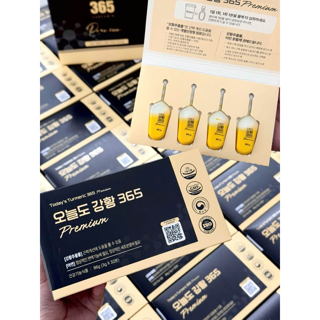 Today's Turmeric 365 Premium - Tinh nghệ Nano 365 Premium 32 Tép Hàn Quốc