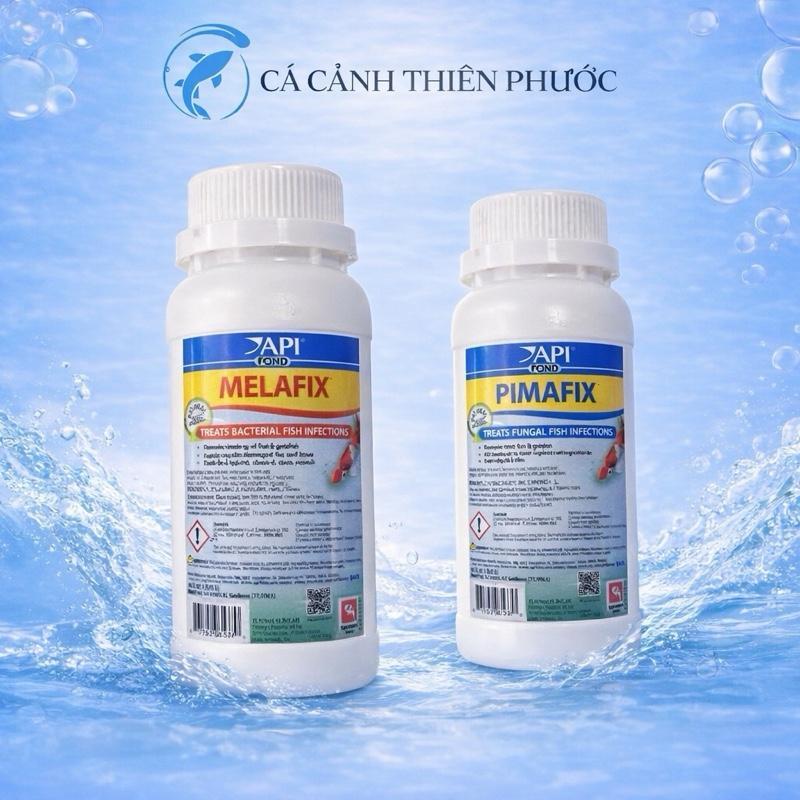 MELAFIX và PIMAFIX POND Dung Dịch Kháng Khuẩn Cao Cấp Chai 118ml 237ml 473ml Giành Cho Hồ Cá- Cá Cản
