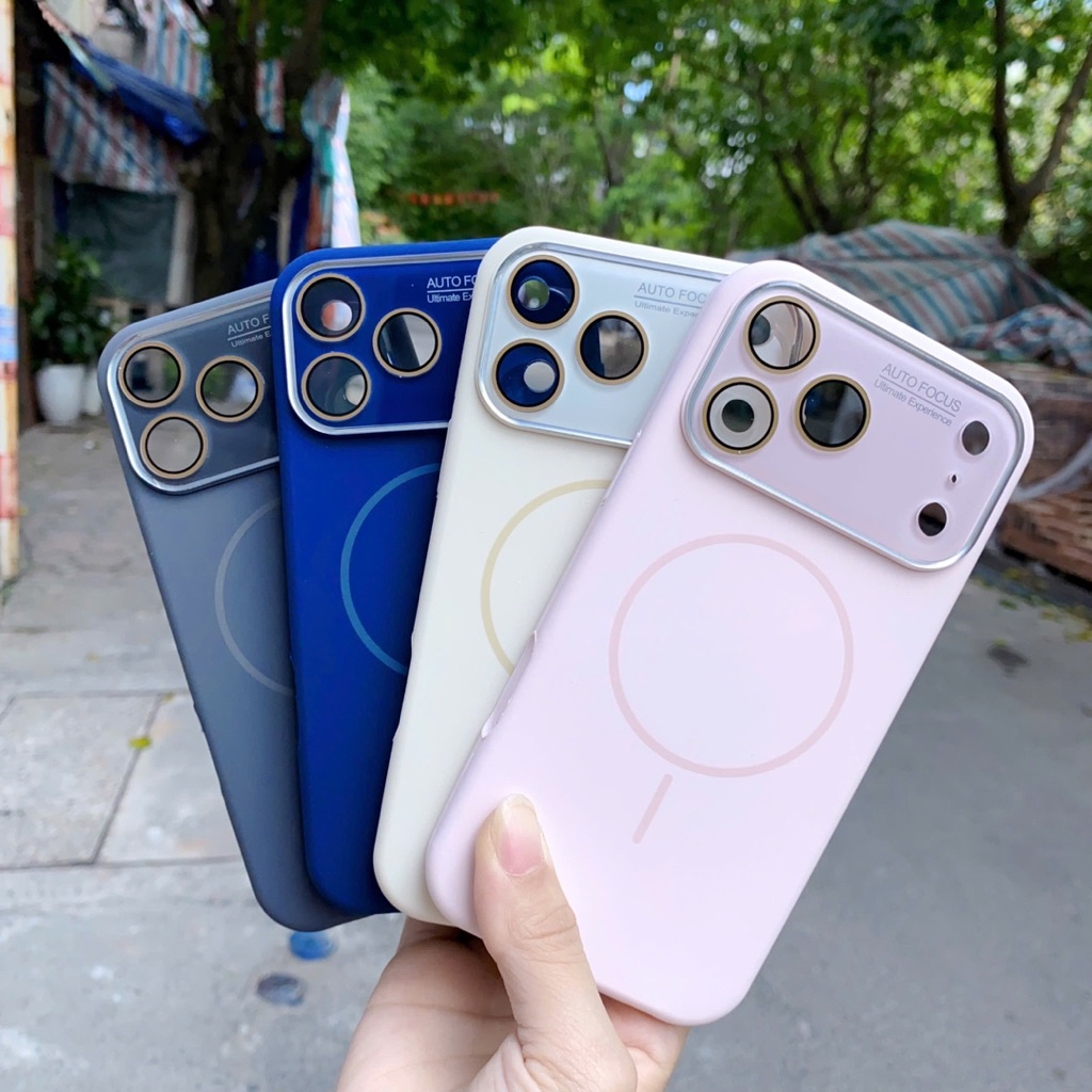 ốp chống bẩn bảo vệ cam kính bóng độ lên 17 pro max Iphone12/ ip12 pro/ ip12 pro max
