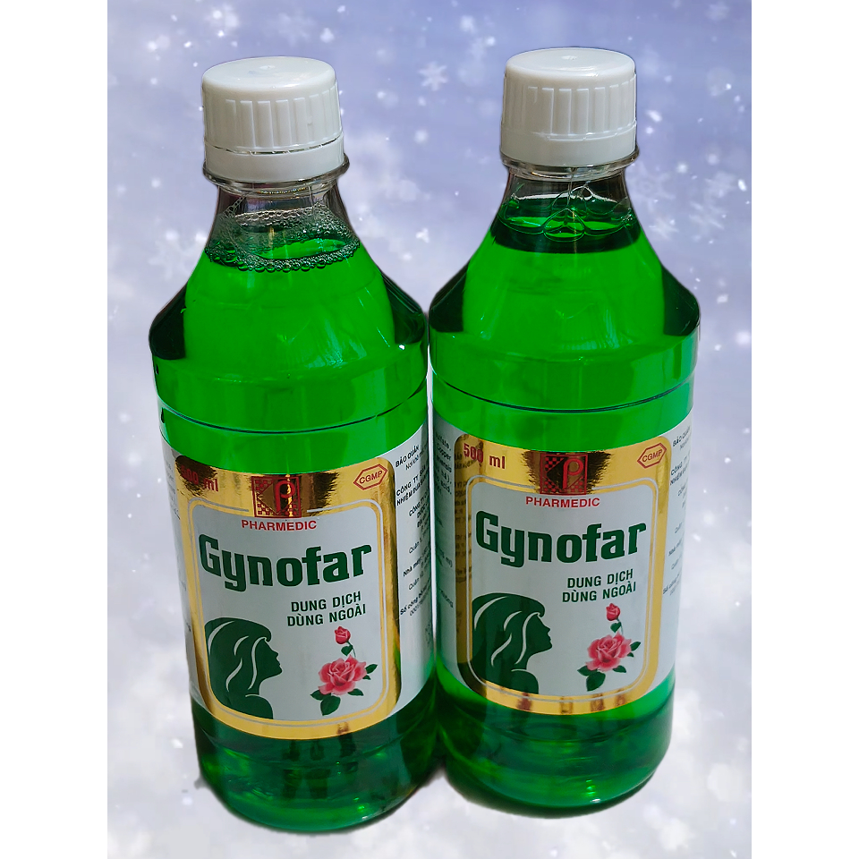 Dung dịch vệ sinh phụ nữ Gynofar 500ml