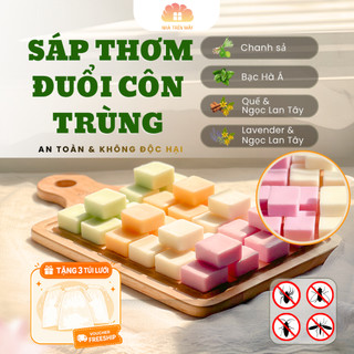Sáp Thơm Đuổi Muỗi, Gián, Thằn Lằn, Khử Mùi - Treo Toilet, Ô Tô, Tủ Bếp, Tủ Giầy, Tủ Quần Áo