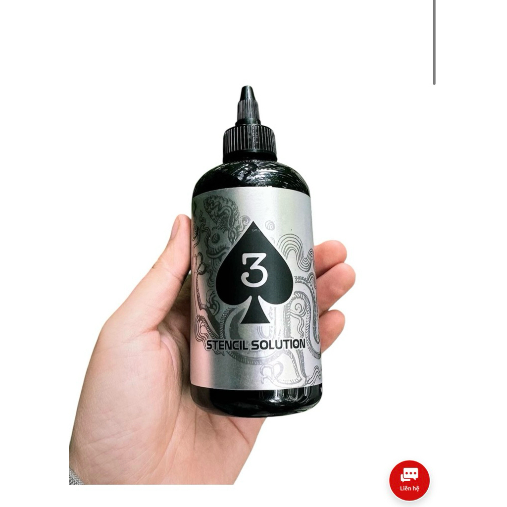 GEL SCAN 3BICH STENCIL SOLUTION 8oz