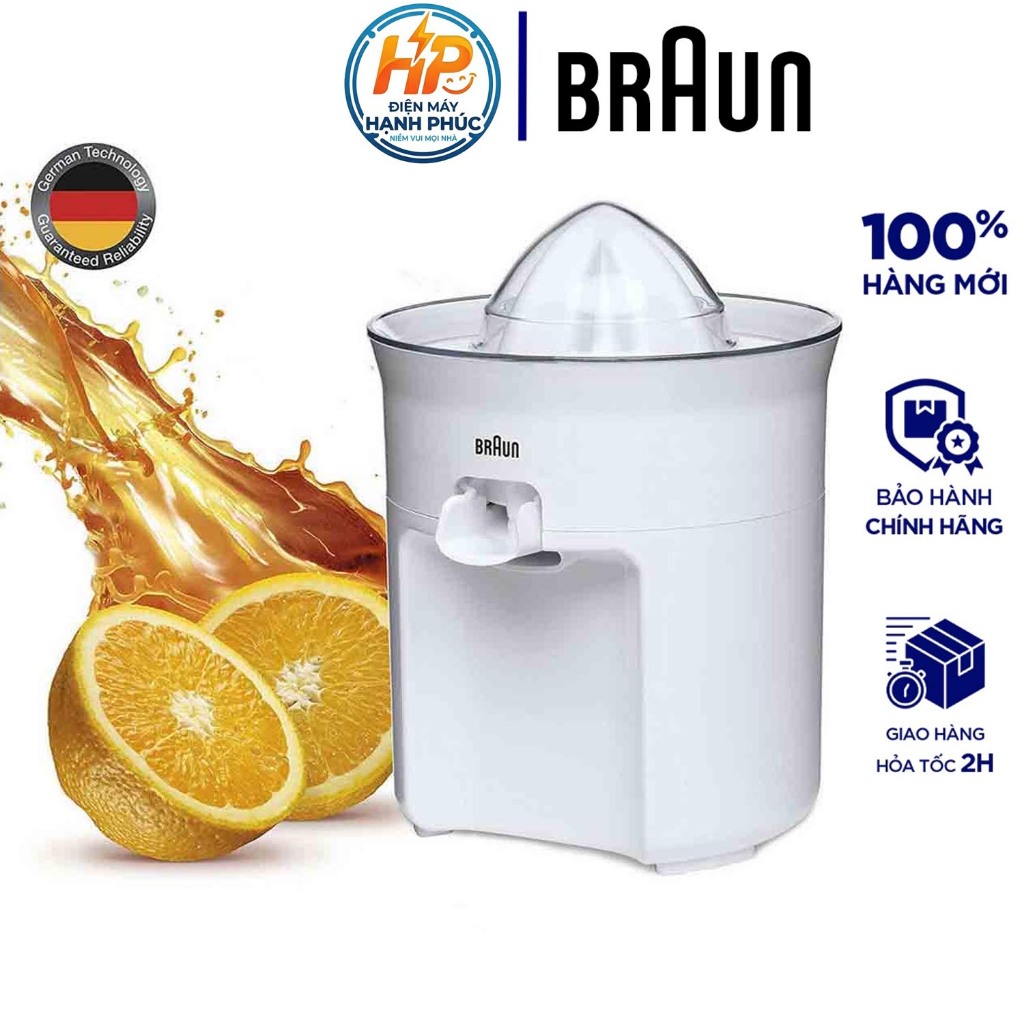 Máy vắt cam Braun CJ3050 60W (Trắng) | Bảo hành chính hãng 2 năm