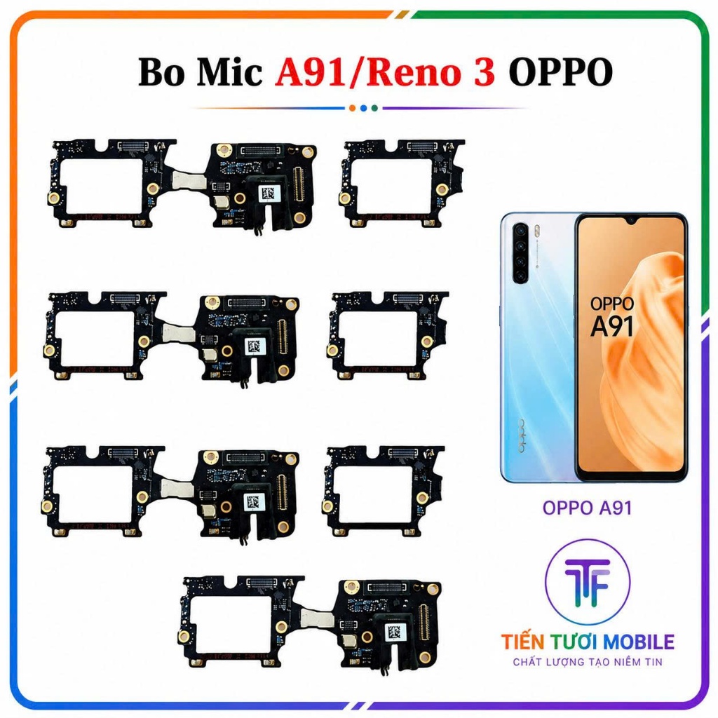 Bo mic  oppo A91/reno 3,thay thế