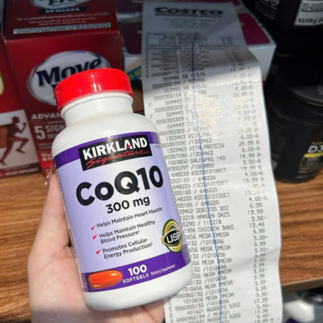 Kirkland Signature CoQ10 300mg - Viên Uống Hỗ Trợ Tim Mạch Kirkland Signature CoQ10 300mg