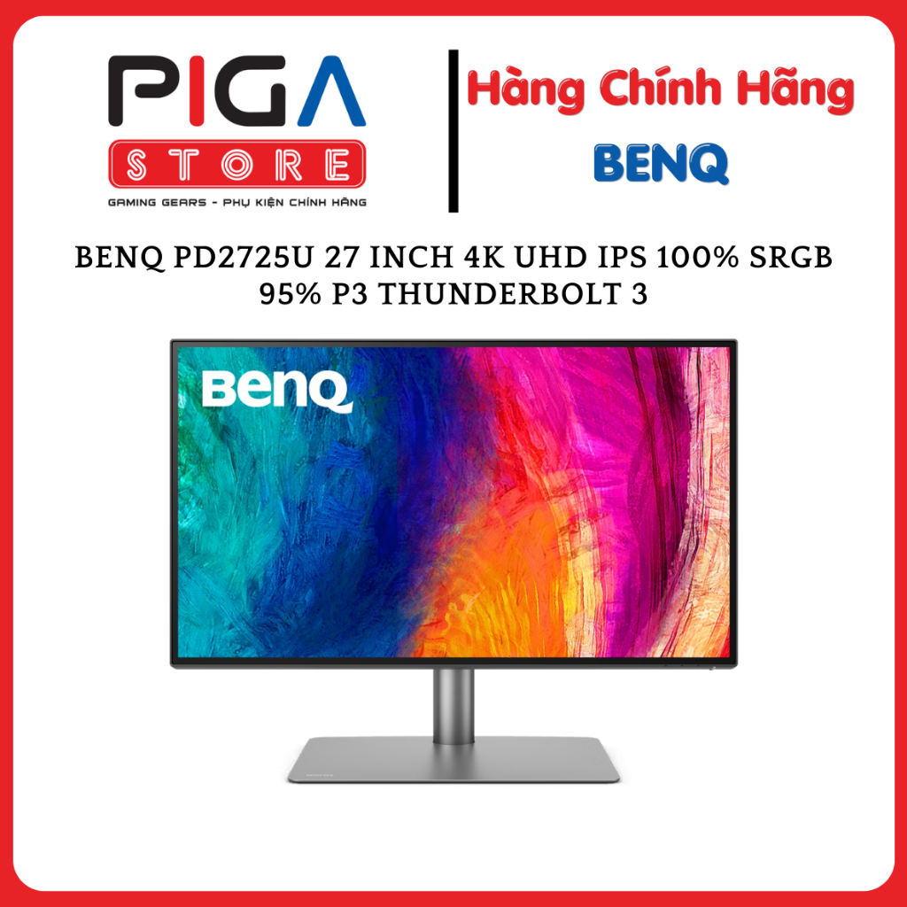 Màn hình đồ họa BenQ PD2725U 27 inch 4K UHD IPS 100% sRGB 95% P3 Thunderbolt 3