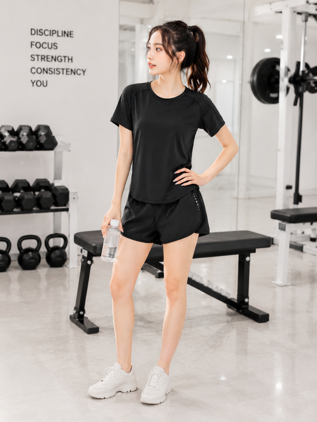 S718N — Bộ thể thao nữ áo phom rộng 8