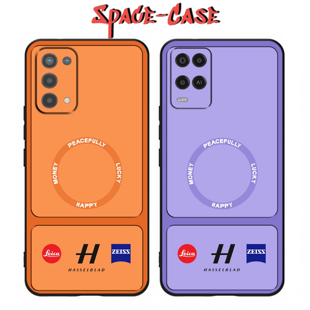 Ốp lưng Oppo A54 / Oppo A55 / Oppo A56 in hiệu ứng măt lưng iphone,xu hướng basic