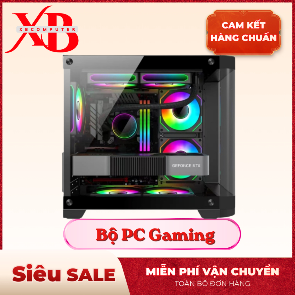 PC Gaming CPu i3 10105F/Ram 16GB/ Main h410/ VGA GTX 1060 6GB Quốc Dân