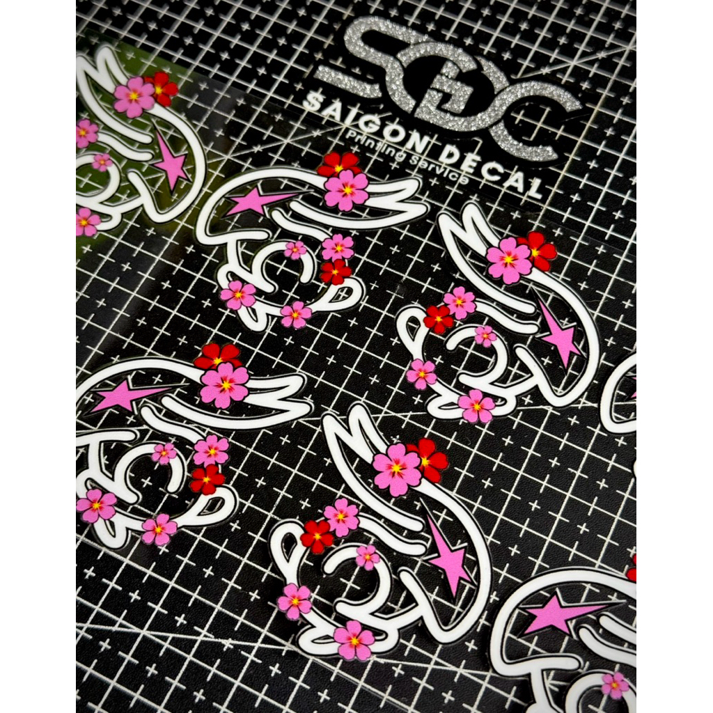 |1 Cái/Cặp| Tem Sticker DTF Special Speed Bunny 56 Team - Fifty Six Sticker - Japan Style 2026