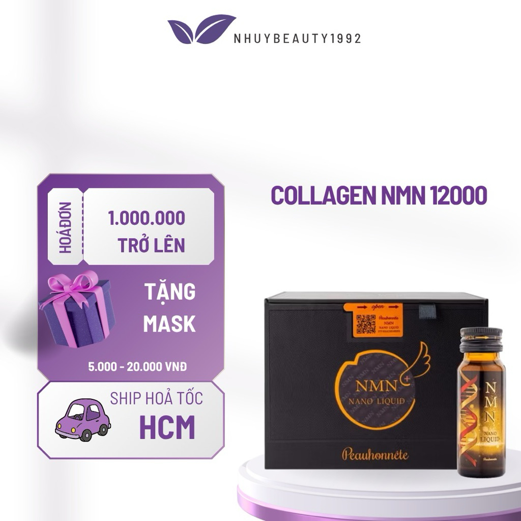 Nước uống NMN Arg Liquid 12000 đẹp da, trẻ hóa
