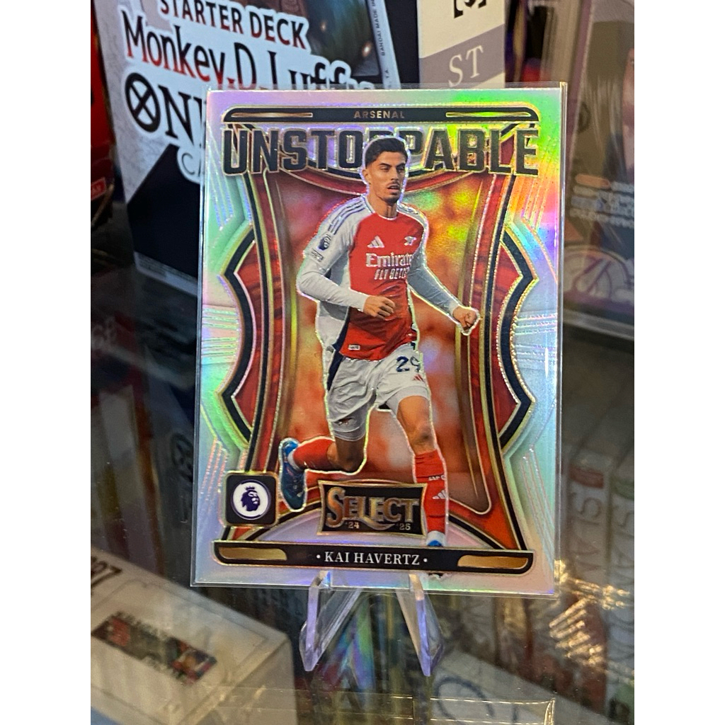 [NHÀ VÔ ĐỊCH EPL 2026] Thẻ Cầu Thủ Kai Havertz Panini Select EPL 2024-25 Áo Arsenal UNTOPPABLE No.22