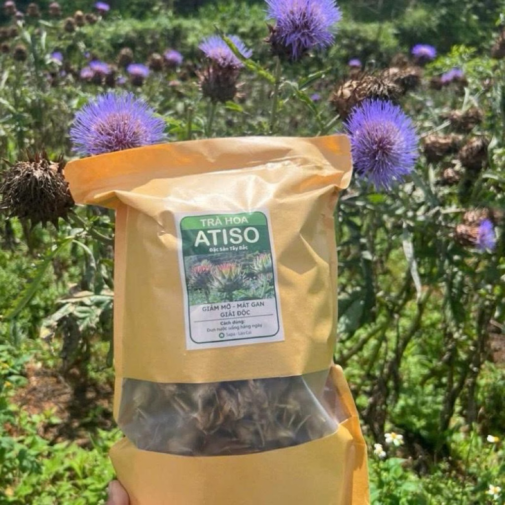 1kg hoa Atiso sapa sấy khô, trà hoa Atiso, sấy sạch tự nhiên [ tặng kèm cỏ ngọt ]