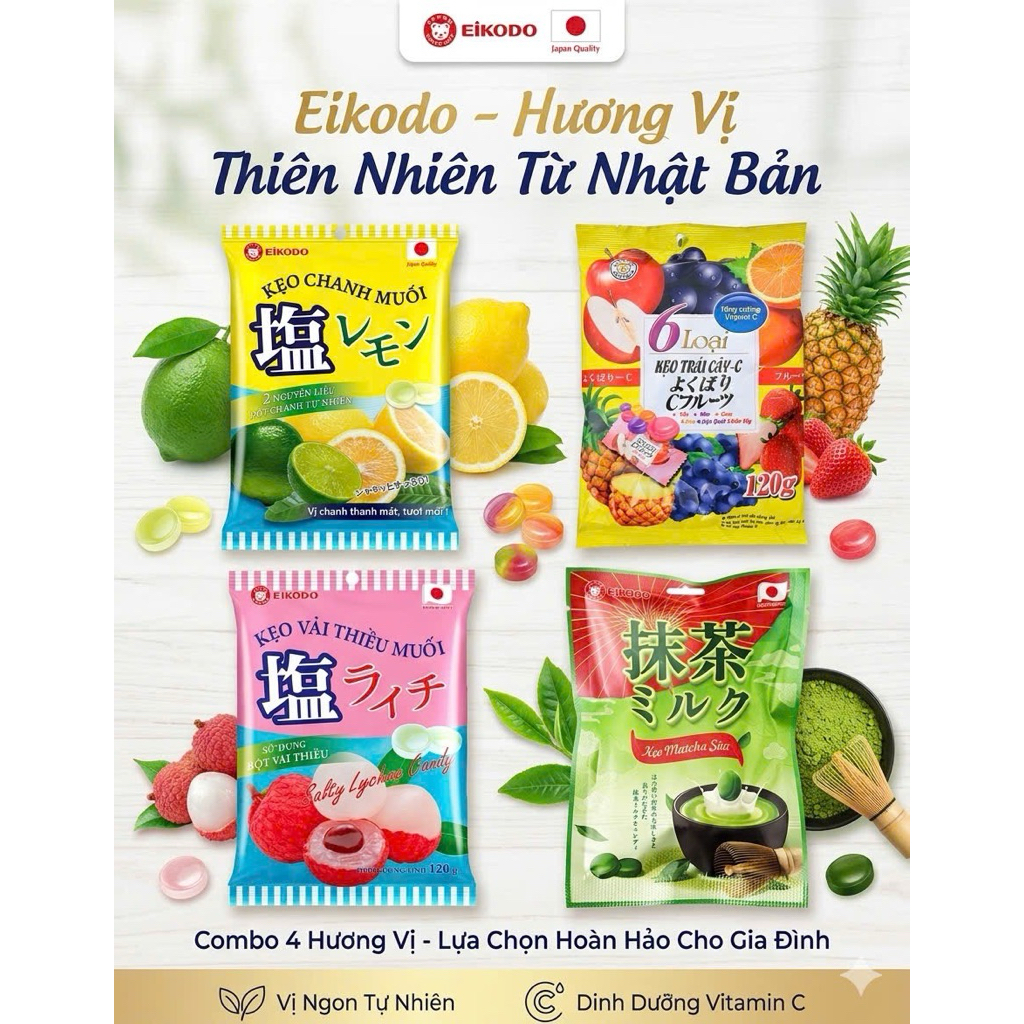 Kẹo Cứng Eikodo 120g