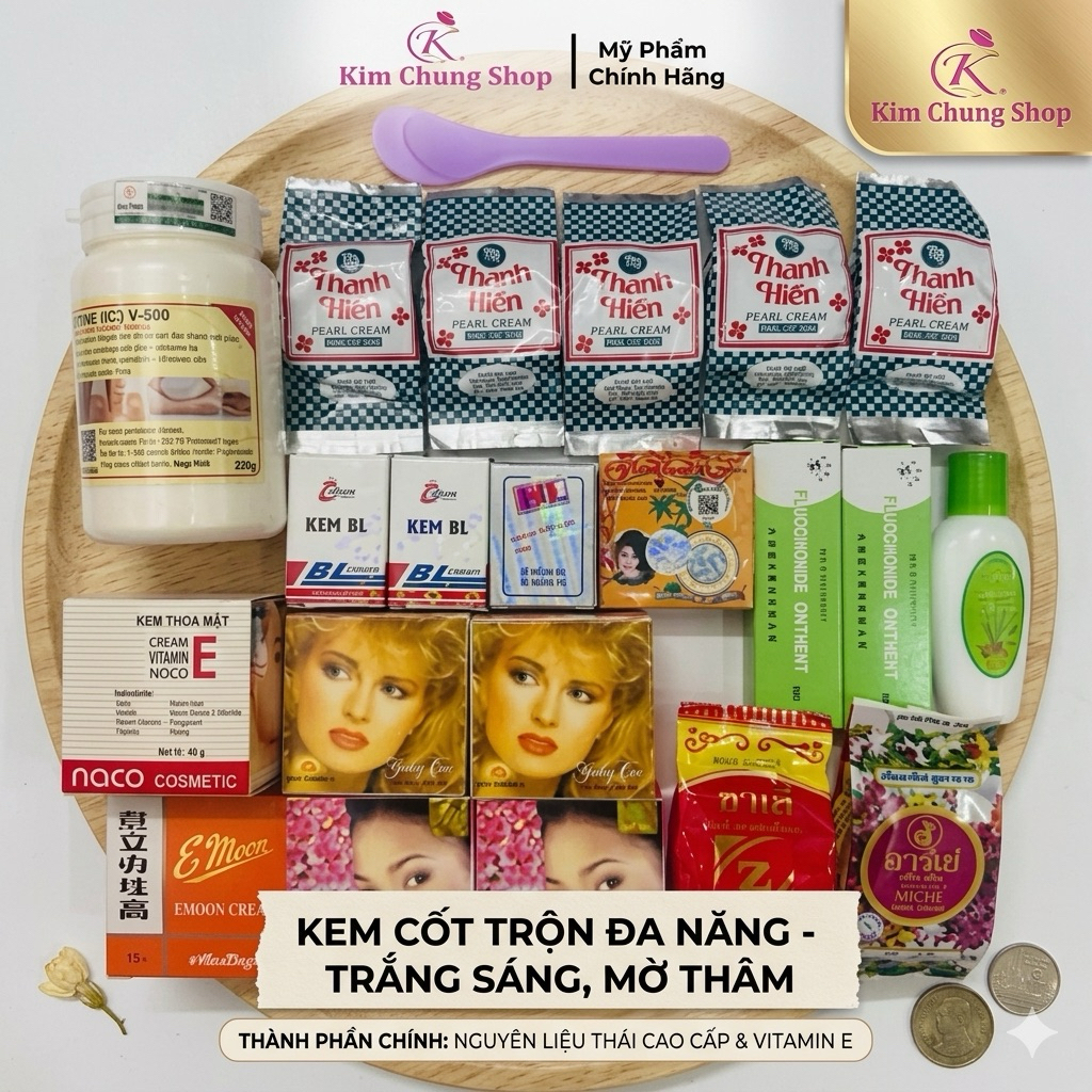Combo kem Spa trắng nhanh Kim Chung