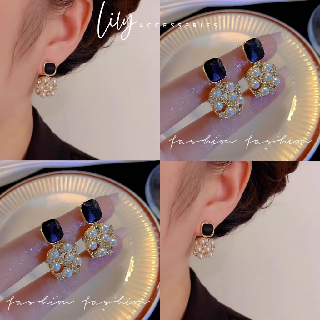 Bông tai nữ dáng vuông sang chảnh LILY VIP29