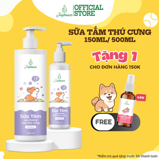 Sữa tắm cho chó mèo Julyhouse Pet 150ml/500ml khử mùi lưu hương thơm mát