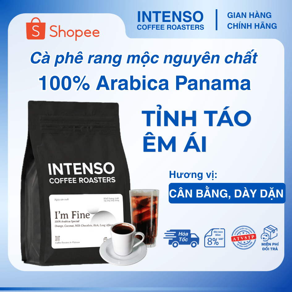Cà Phê Ủ Lạnh Cold Brew 100% Arabica - And Brew I'm Fine | Intenso Coffee Roasters