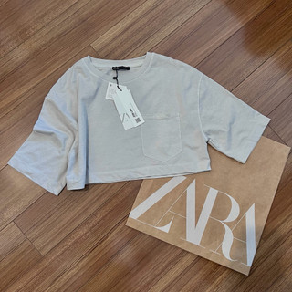 [ SALE] Áo thun / áo phông croptop Zara Auth