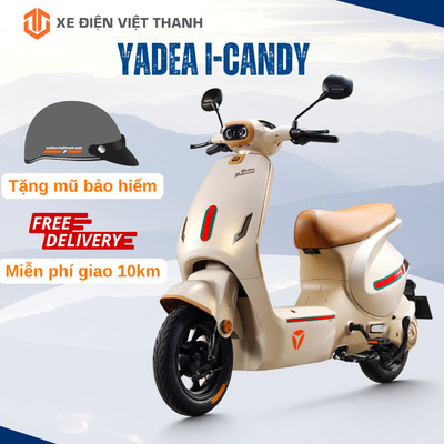Xe điện bàn đạp YADEA i-Candy TTFAR - xe điện VC hot trend