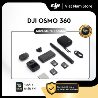 [Bảo Hành Chính Hãng] Camera Hành Động DJI Osmo 360 Adventure Combo | Quay 360 Độ Quay 8K Chống Nước