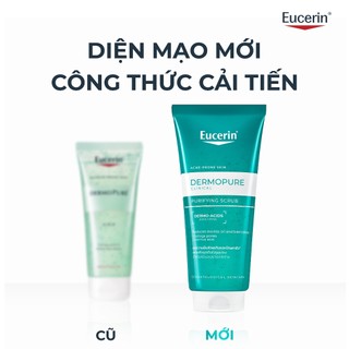 Tẩy tế bào da chết Eucerin® DermoPure Clinical Purifying Scrub 100ml