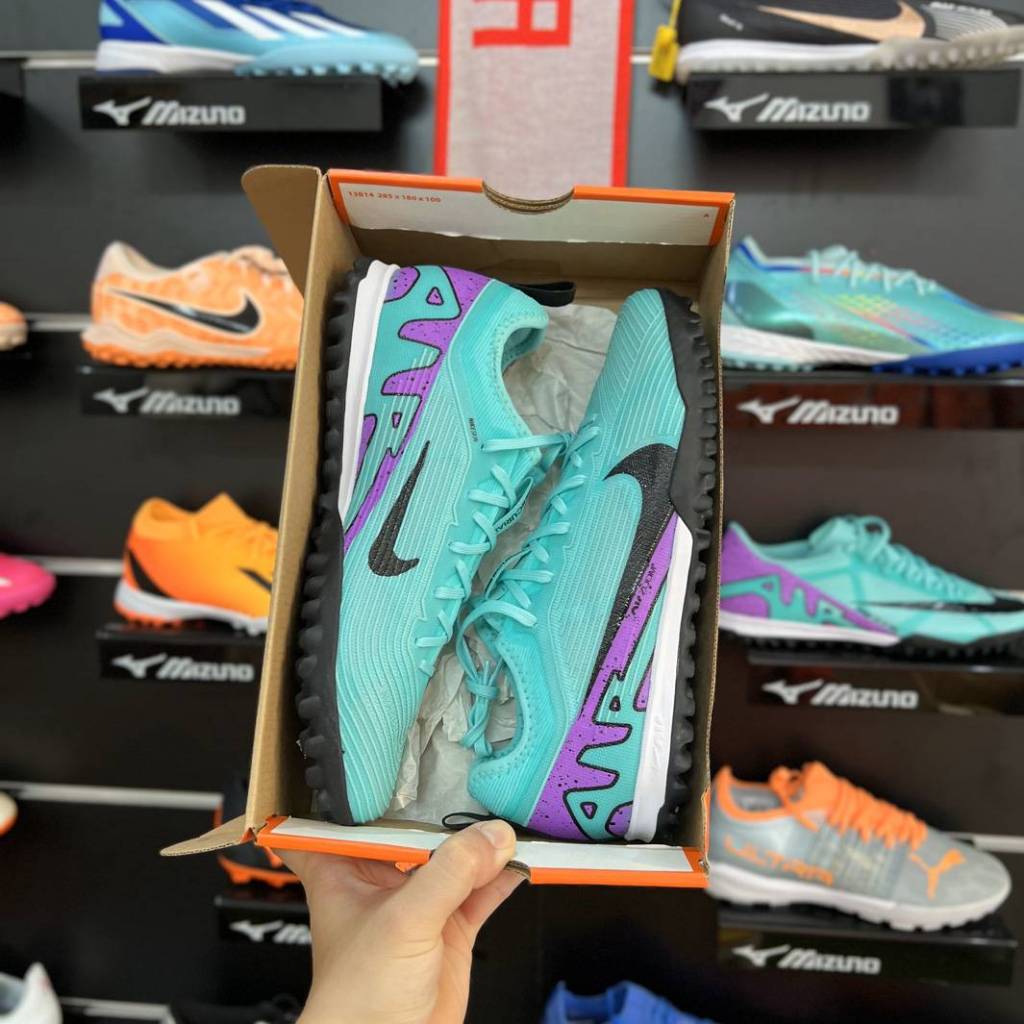 [Nhiều Màu] Giày đá banh chính hãng NIKE ZOOM MERCURIAL VAPOR 15 PRO TF - Tặng kèm TÚI RÚT & TẤT