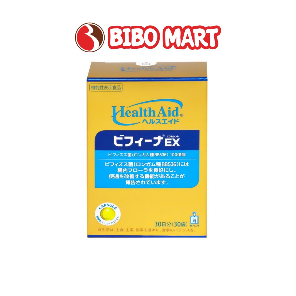 Men Vi Sinh Bifina EX 30 Gói Nhật Bản - Hỗ Trợ Đường Ruột, Giảm Đầy Hơi - Bibomart