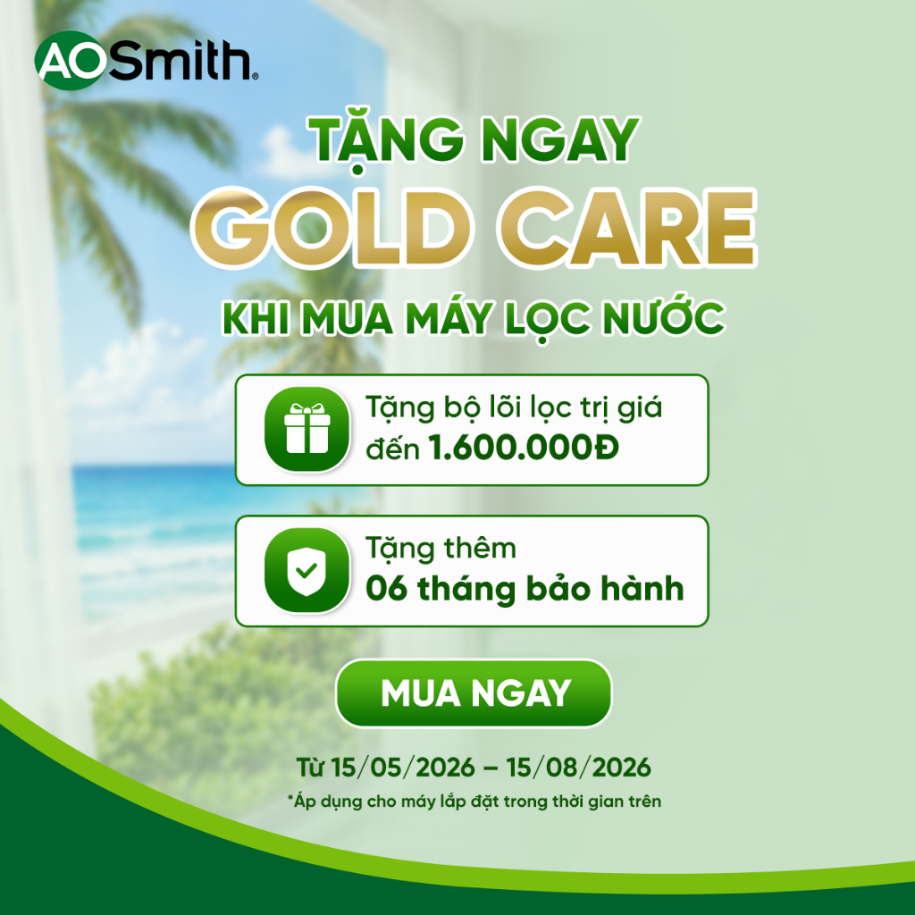 Máy lọc nước A. O. Smith S400 - 430x310x185 mm, 10.5 kg, RO Side Stream 2.0