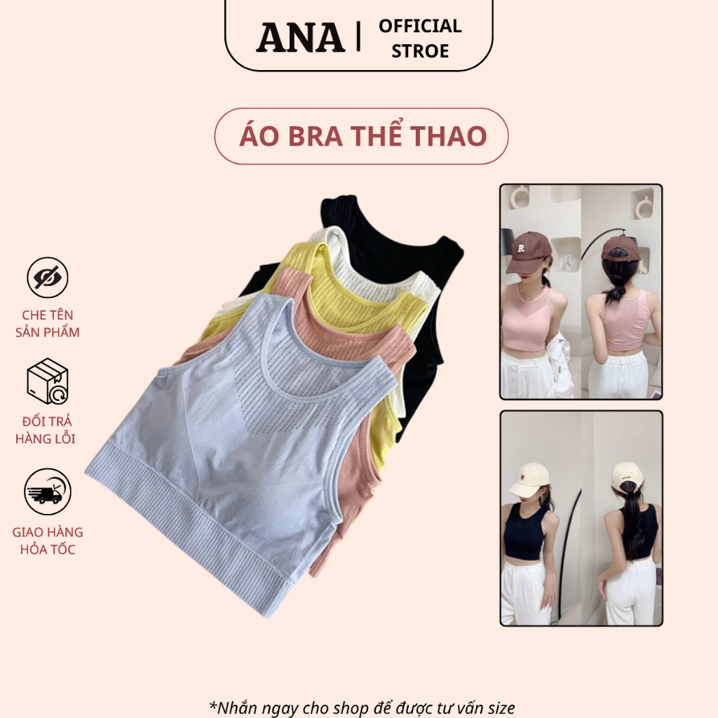 Áo Bra Tập Gym Yuki Store  Bra Thể Thao 855