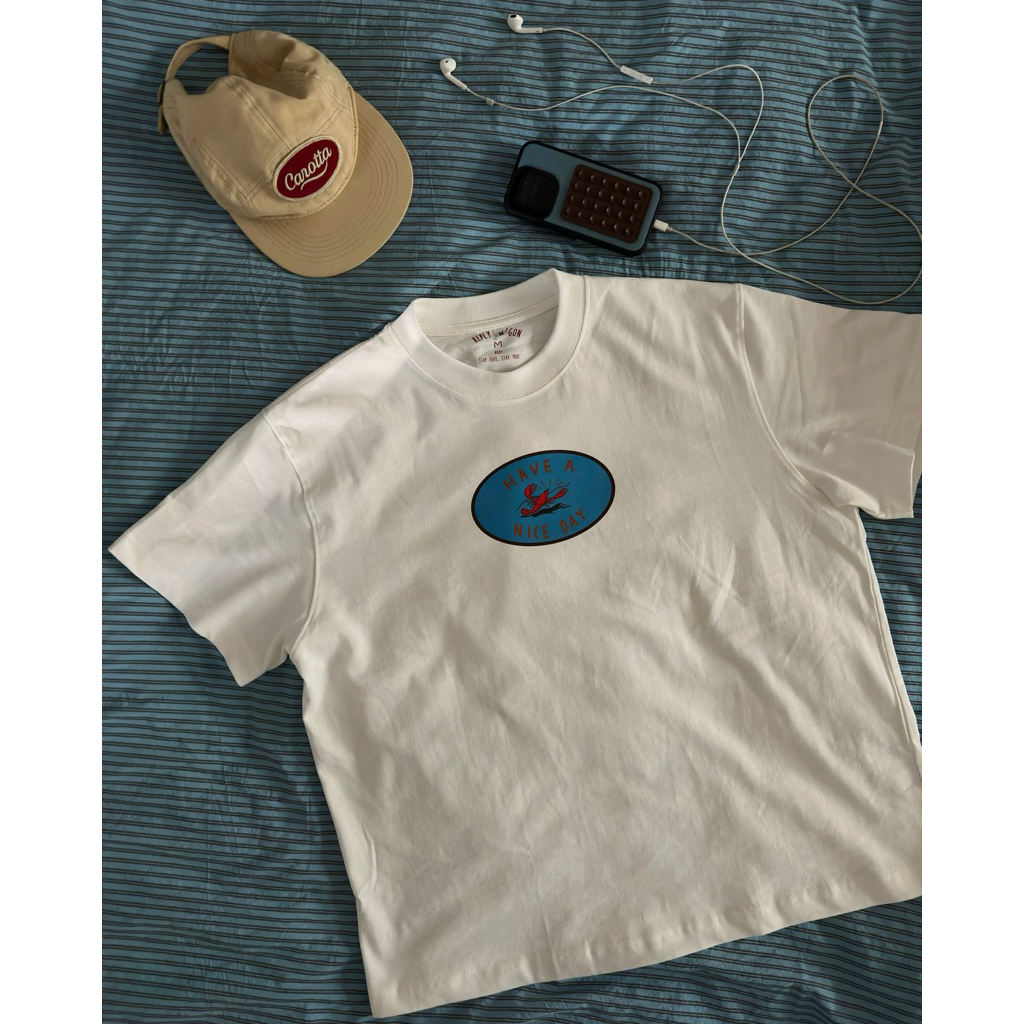 Áo thun "Have A Nice Day" 100% cotton