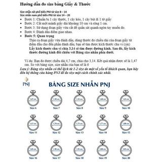 Nhẫn Bạc đính đá CZ PNJSilver XMXMK000146