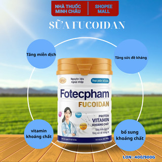 Sữa Fucoidan Hỗ Trợ Phục Hồi Sức Khỏe Ung - Bướu Người Cần Phục Hồi Sức Khỏe Ốm Bệnh Fotecpham
