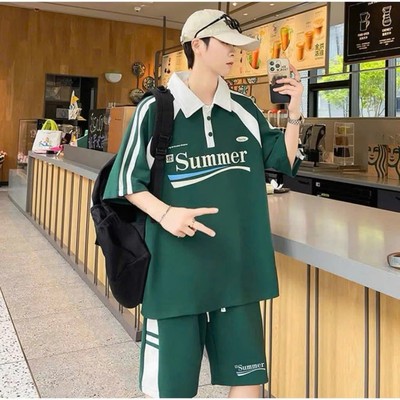 Bộ thể thao nam nữ SUMMER NAD.Đồ bộ thể thao unisex chất tổ ong thấm hút mồ hôi thoáng mát