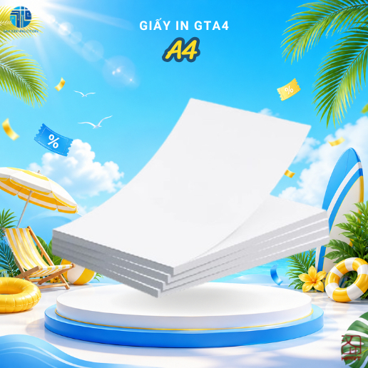[CHÀO HÈ] Giấy In A4 Cho Máy Hprt GT1 - Độ Đậm Nét Cao, Màu Sắc Bền Đẹp