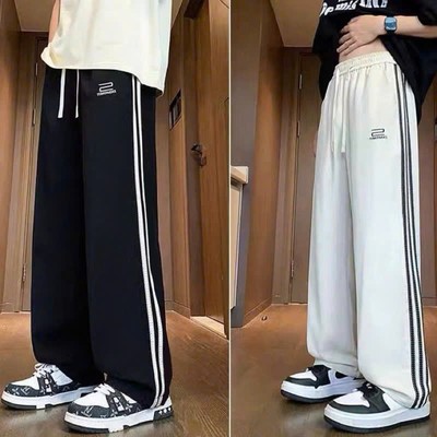 Quần Ống Rộng NAD Unisex Chất Cotton TEBIEPAIDES 2 soc Thể Thao Nam Nữ Dày Dặn Phong Cách Ulzzang
