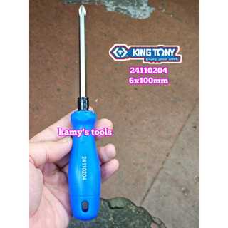 Tua vít 2 đầu bake dẹp kingtony ph2 dài 100mm 6x100mm model 24110204