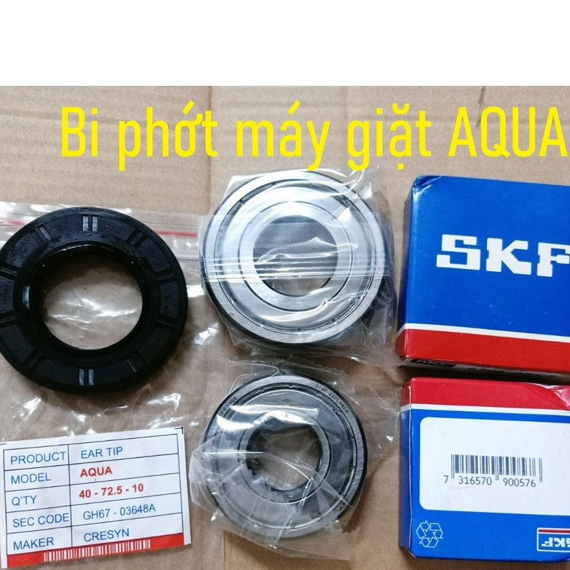 Bộ 2 bi 1 phớt máy giặt AQUA AQD - 850ZT loại tốt