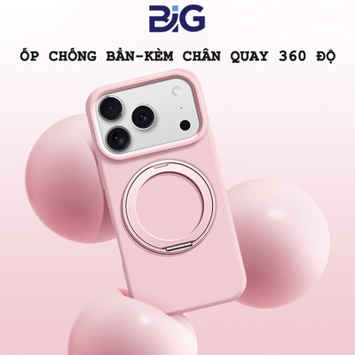 Ốp Lưng  Big Chính Hãng Chống Sốc, Chống Bẩn,Chân Quay 360 độ Cho 13 đến 17PRomax
